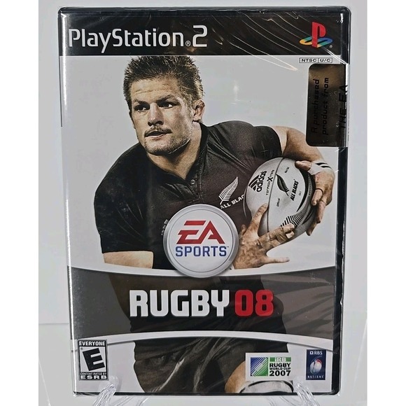 NEW Sealed Rugby 08 PS2 World Cup 2007 Richie McCaw...